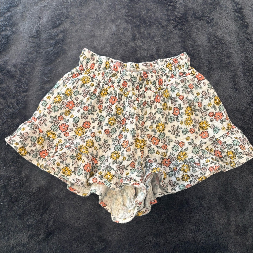 Bearpaw Floral Kids Casual Shorts - Multicolor